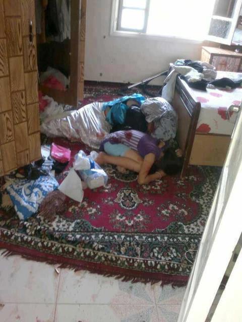 Teröristler Köyü imamının hanımını ve çocuğunu Vahşice katlettiler